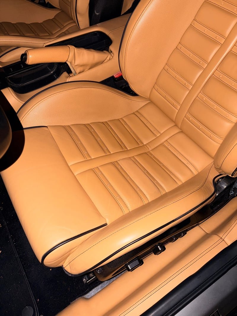Luxury car leather interior restoration NYC